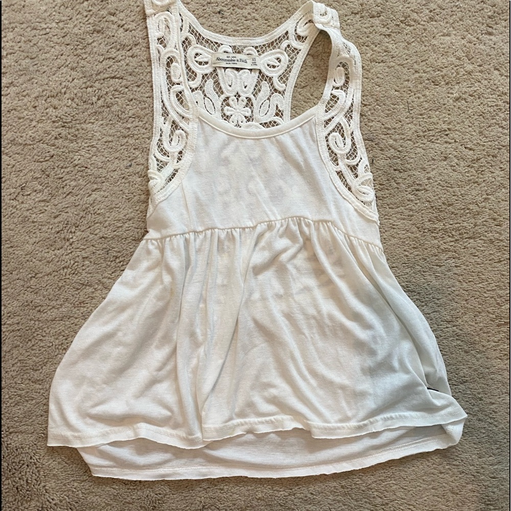 White tank top